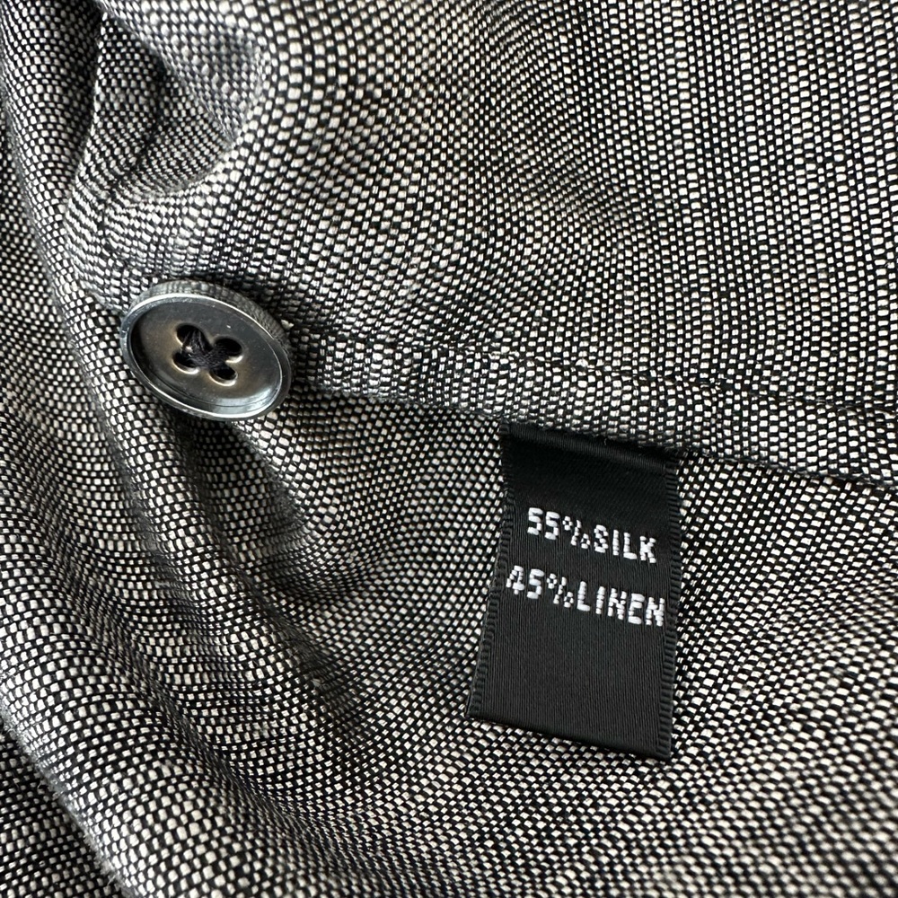 Vintage| “Linda Allard Ellen Tracy” Silk & Linen Suit - Picture 8 of 10